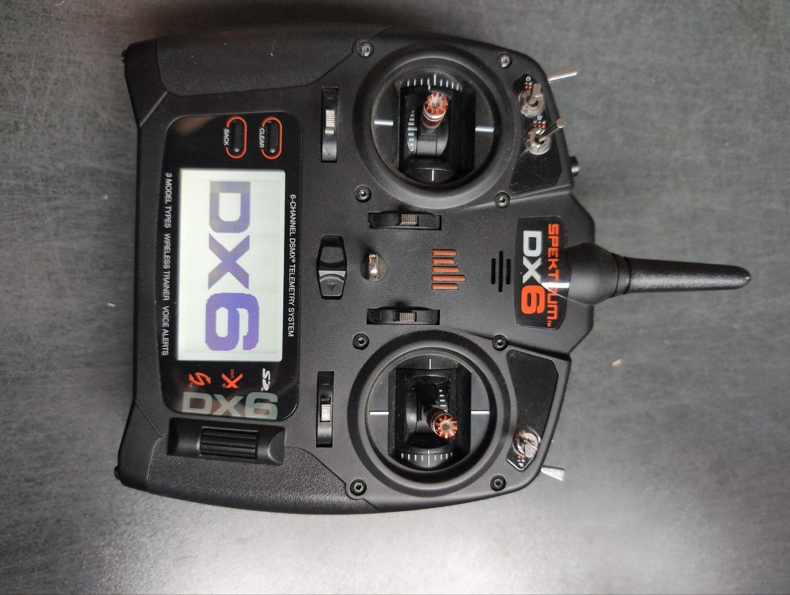 Spektrum DX6 zender met lader en Li-ion accu, Ophalen of Verzenden, Zo goed als nieuw, Overige typen