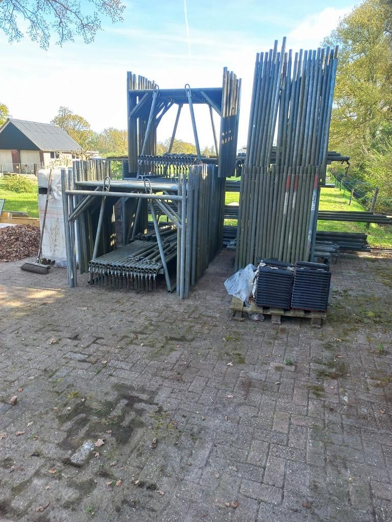 Vaste steiger bokken, Doe-het-zelf en Verbouw, Steigers, Ophalen, Rolsteiger of Kamersteiger, Minder dan 2 meter
