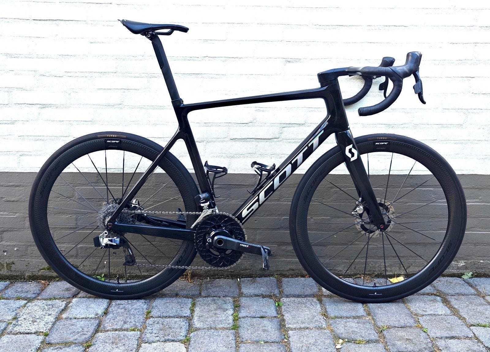 Scott Addict RC Ultimate – Maat 58 – SRAM Red eTap –Scope R3, Fietsen en Brommers, Carbon, Zo goed als nieuw, 57 tot 61 cm, Meer dan 20 versnellingen