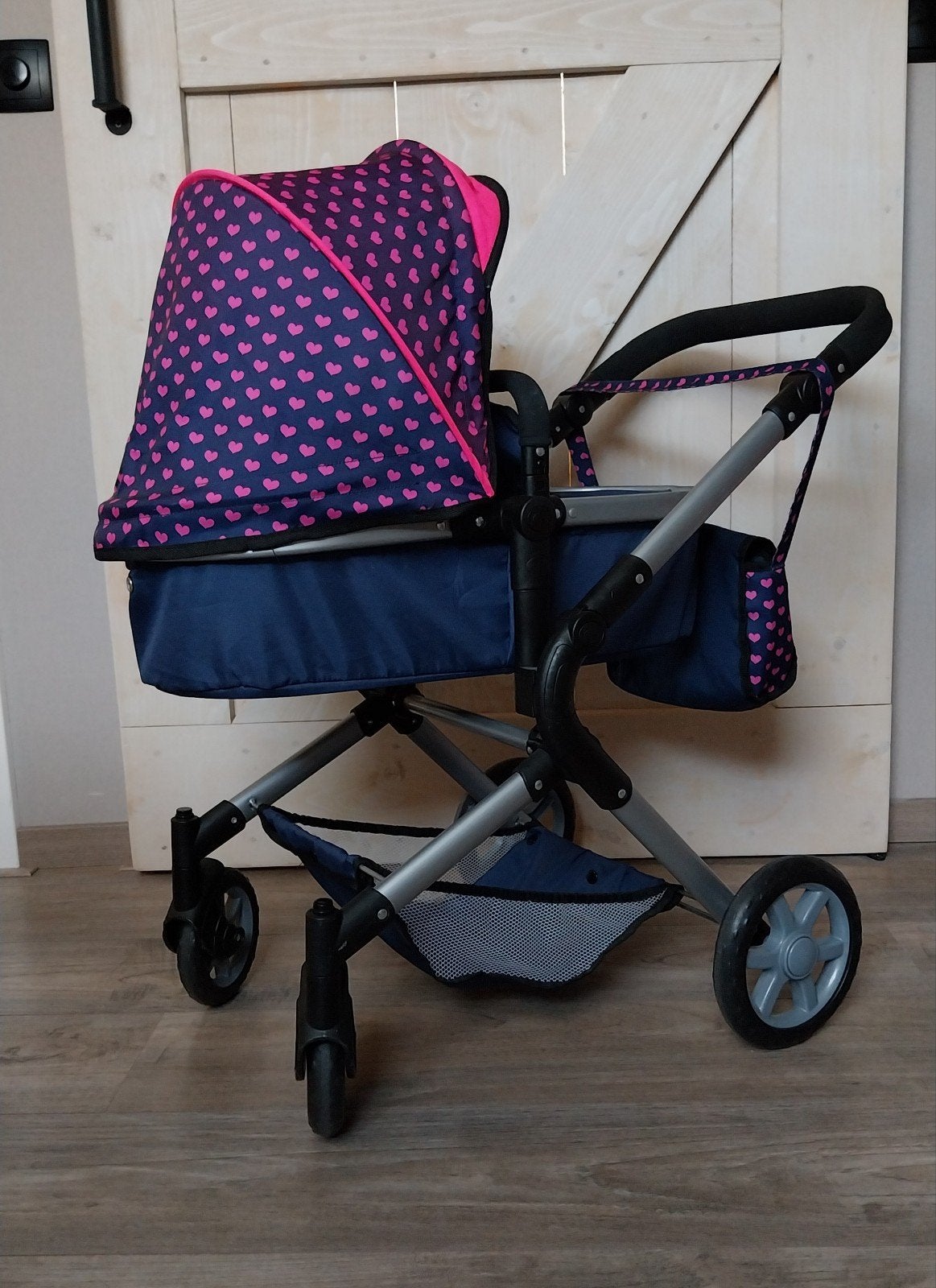 Poppen kinderwagen 2 in 1, Ophalen, Zo goed als nieuw, Babypop