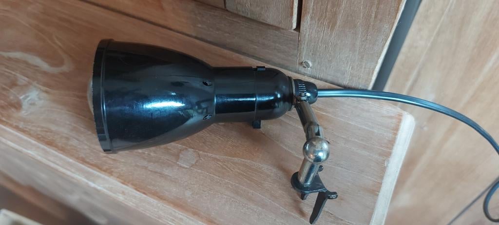 Zwart bakelieten naaimachinelampje, Ophalen of Verzenden
