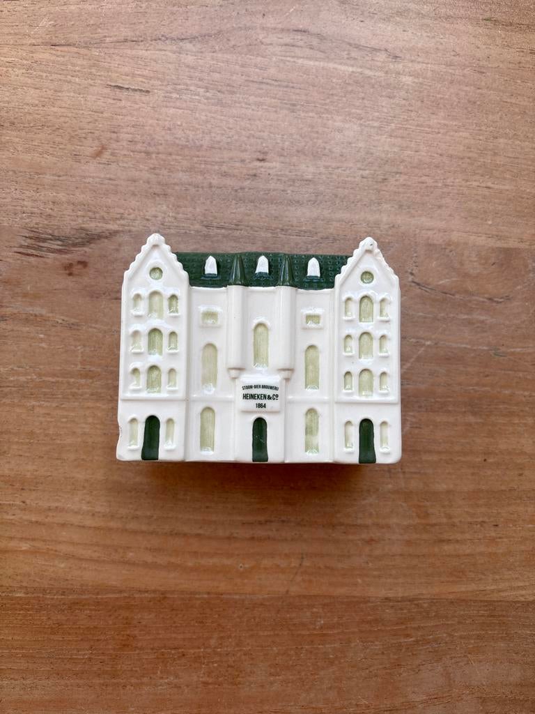 Heineken grachtenpand miniatuur Royal Goedewaagen, Verzamelen, Ophalen, Zo goed als nieuw