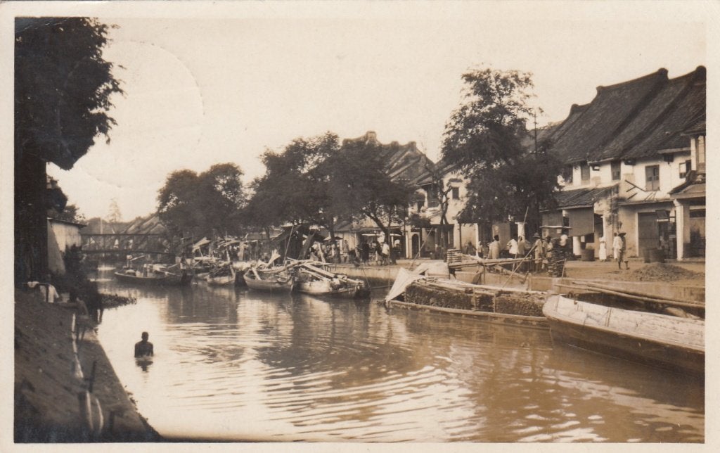 Ned.Indie - Fotokaart Bandoeng 1929, Verzamelen, Verzenden, 1920 tot 1940, Gelopen, Buiten Europa