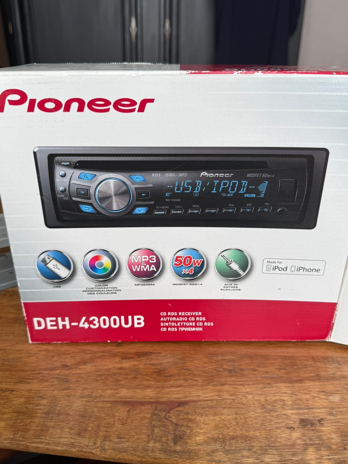 Pioneer DEH-4300UB, Ophalen, Gebruikt