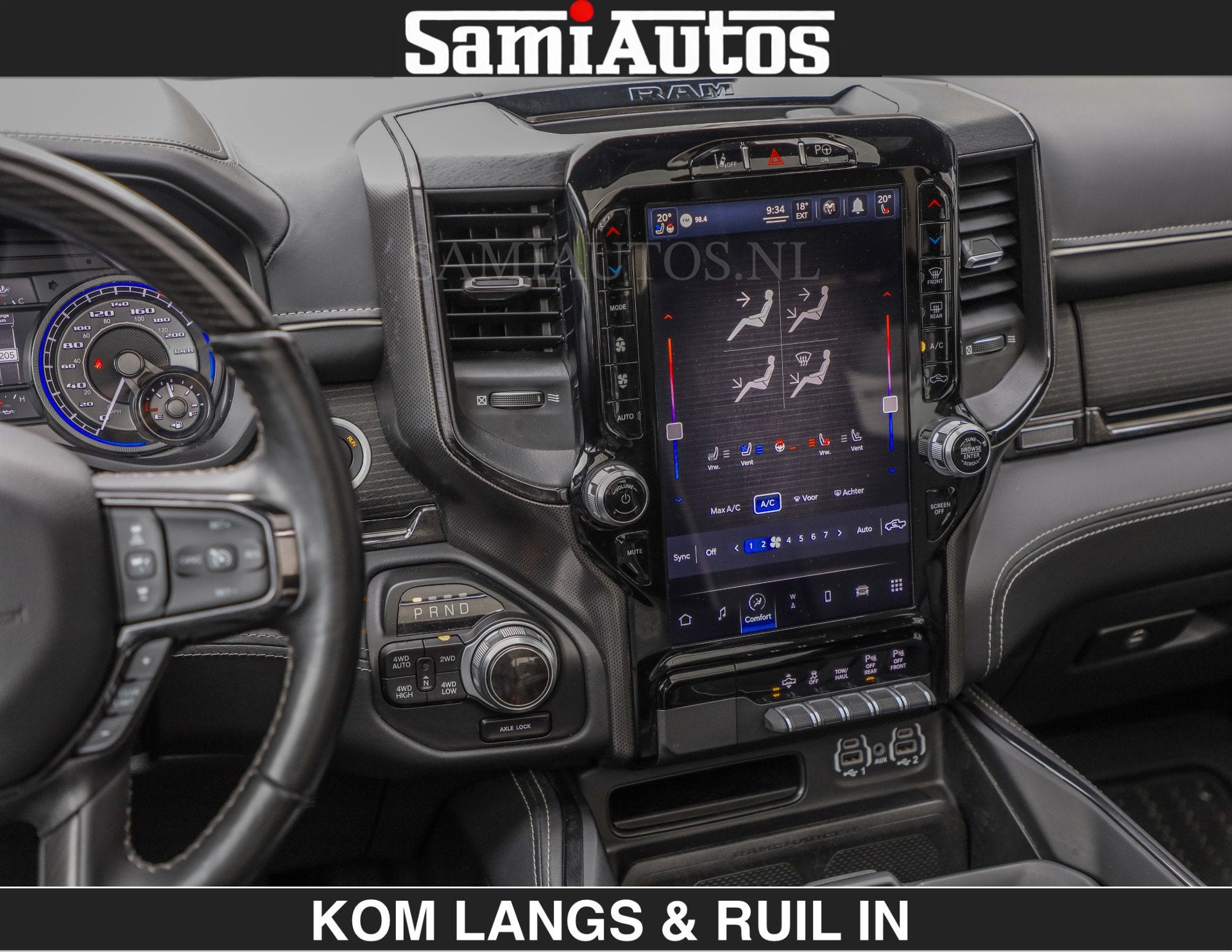Dodge Ram BEAST | LIMITED 5.7 V8 HEMI | HUD | STRIPING | BRE, Auto's, Automaat, Dealer onderhouden, Gebruikt, 5654 cc