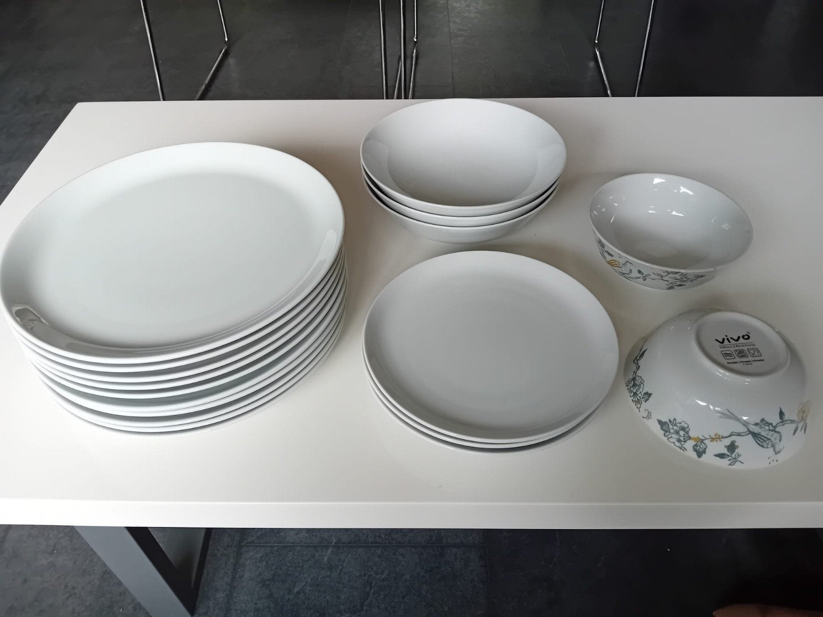 Vivo+Peacock Villeroy & Boch/Albert Heijn Jumbo, Ophalen of Verzenden, Zo goed als nieuw, Bord(en), Overige stijlen