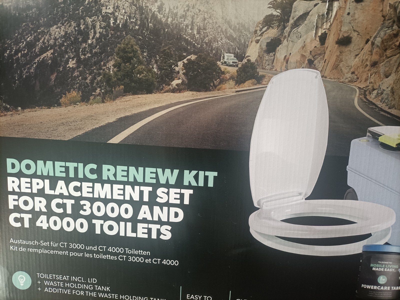 Te koop: nieuwe toilet deksel., Caravans en Kamperen, Ophalen of Verzenden