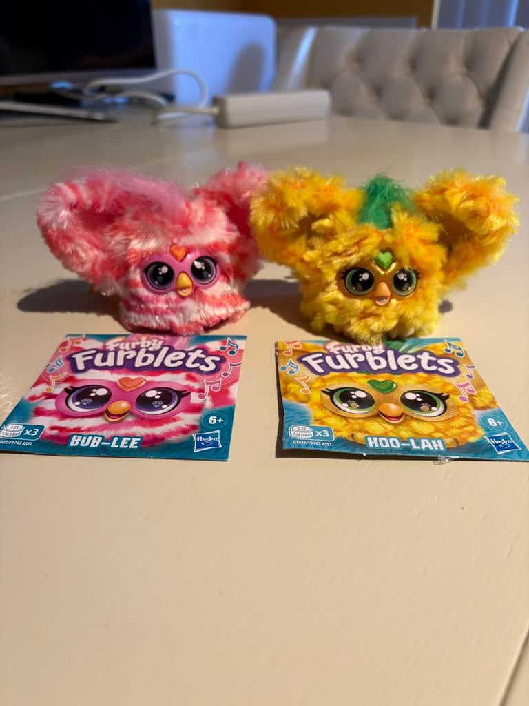 Furby Furblets deze heten Bub-Lee en Hoo-Lah (Nog nieuw), Ophalen, Nieuw