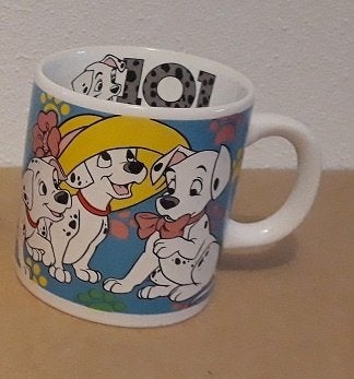 101 Dalmatiërs mok, Ophalen of Verzenden, Overige figuren, Zo goed als nieuw, Servies