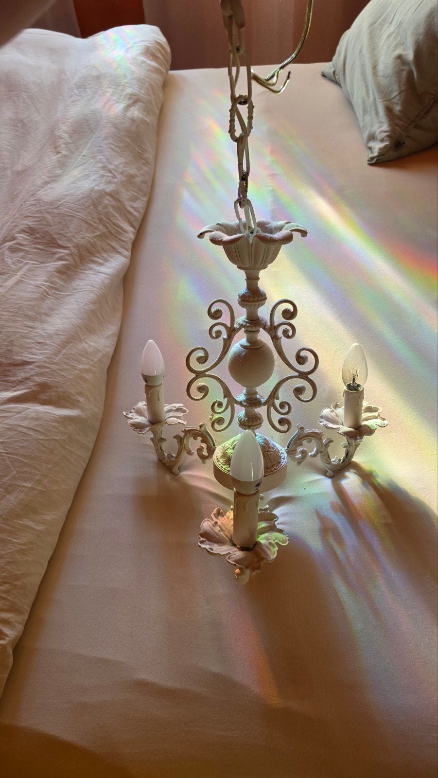 Brocante lamp, Ophalen, Eenpersoons, Kussen