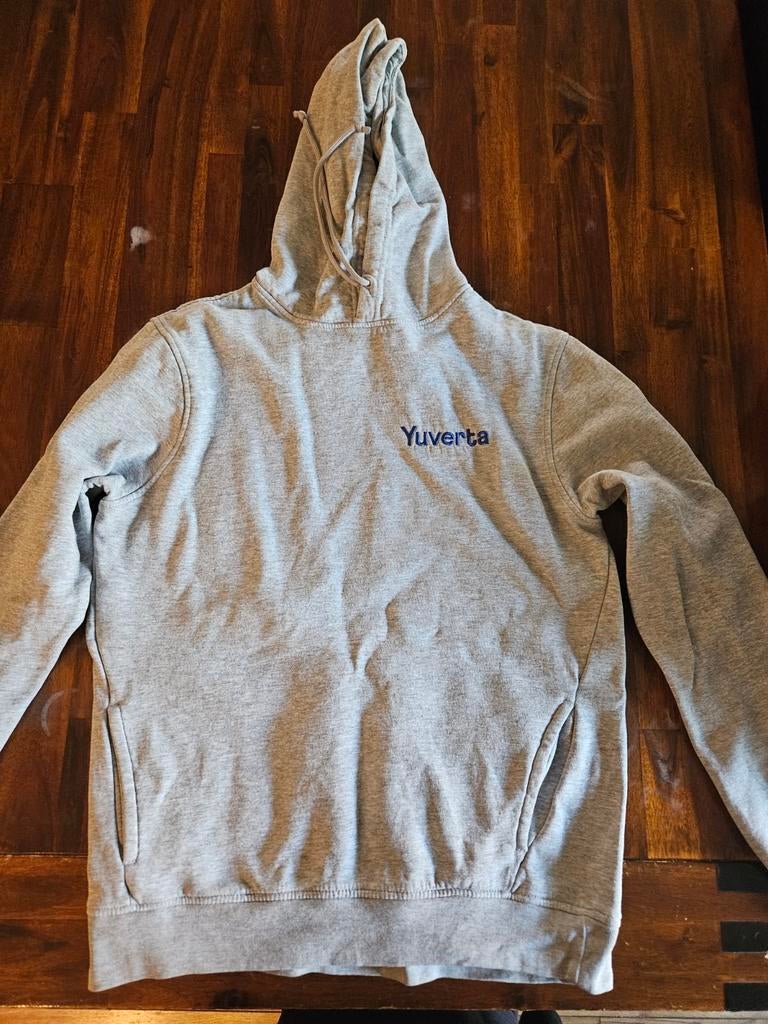 Grijze Yuverta hoodie met capuchon, Maat 38/40 (M), Ophalen of Verzenden, Grijs, Yuverta