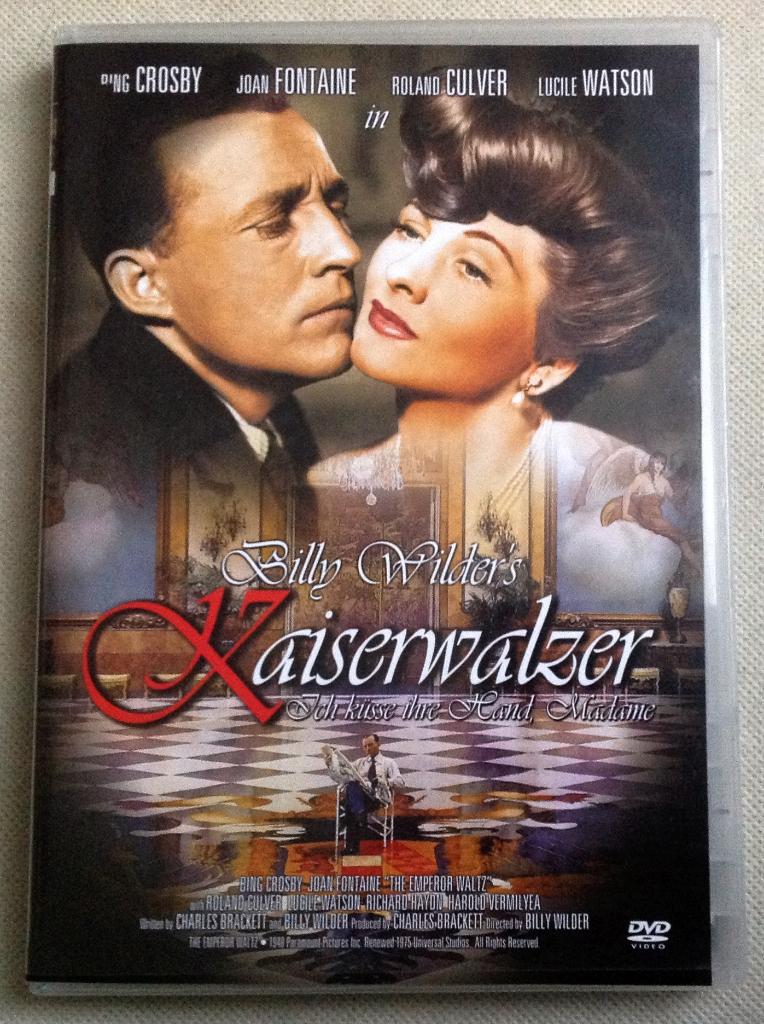The Emperor Waltz Billy Wilder Bing Crosby Joan Fontaine, Verzenden, Alle leeftijden, Zo goed als nieuw, Komedie