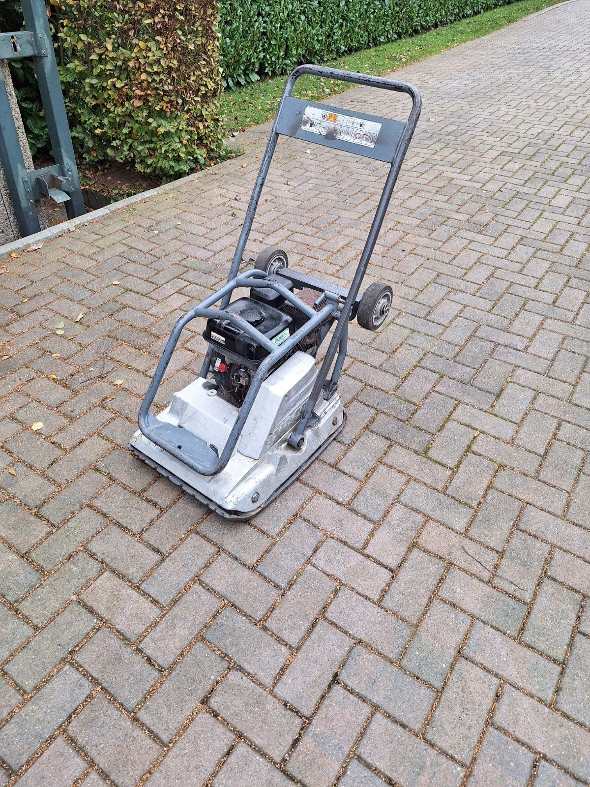 wacker  wp 1550 trilplaat, Ophalen, Gebruikt