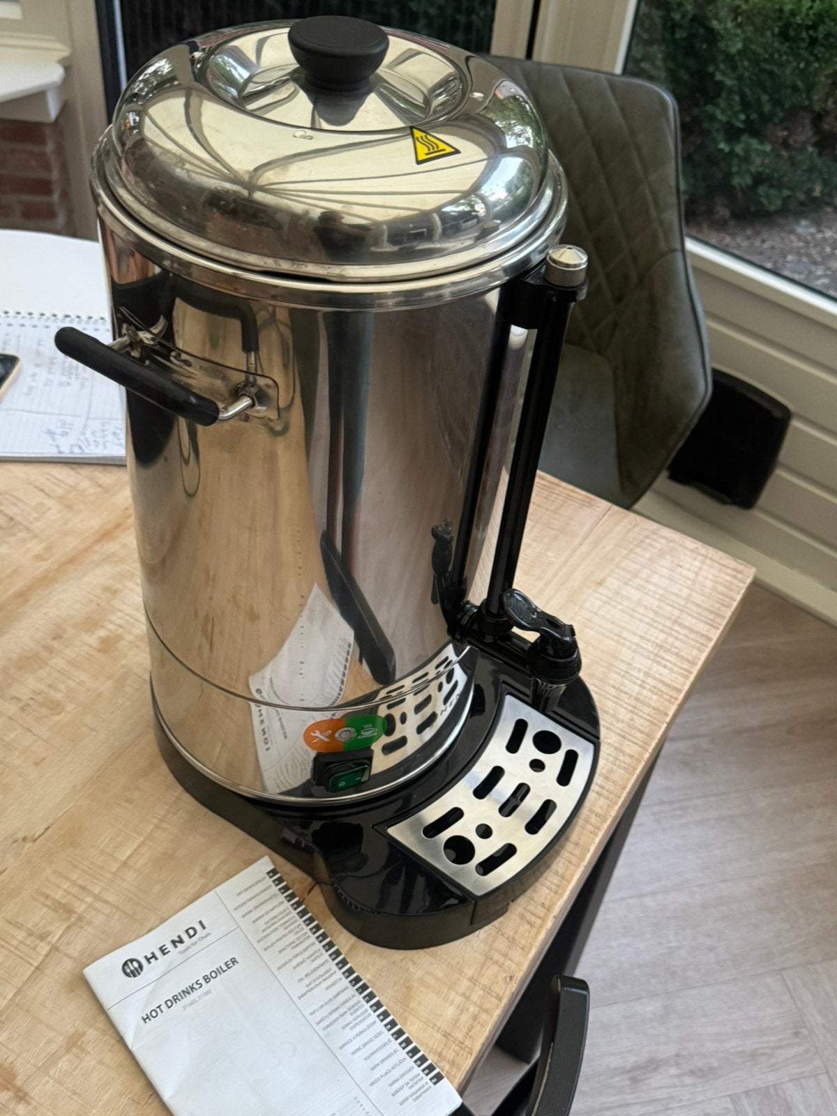 Te koop hendi boiler, Ophalen, Zo goed als nieuw, Overige merken