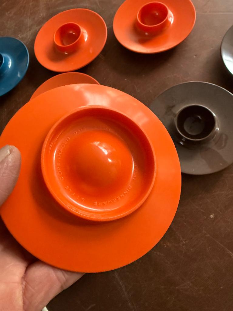 12 eierhouders, eierdoppen Mepal Dinerware Copenhagen, Ophalen, Huis en Inrichting