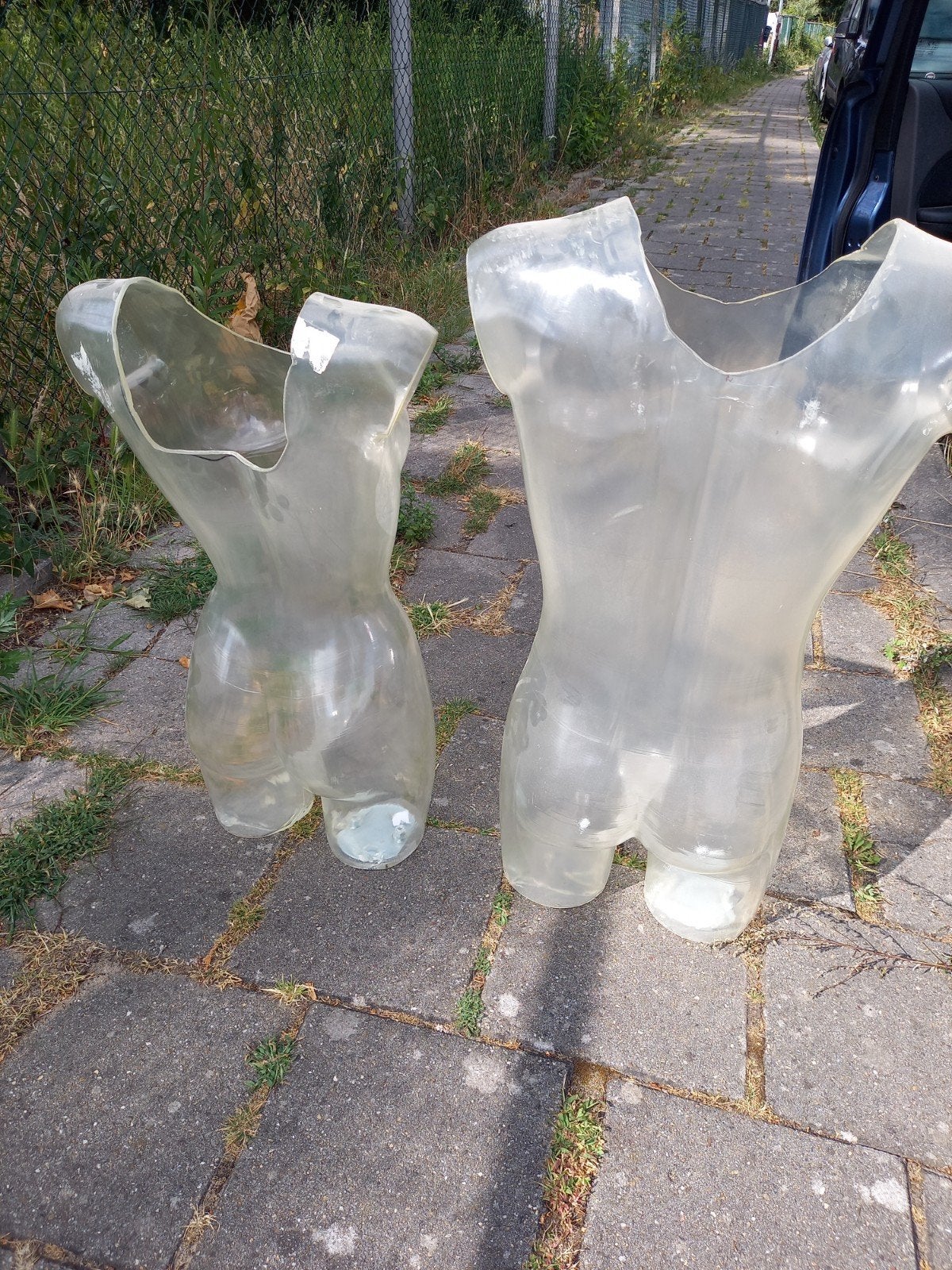 transparante paspop man/vrouw, Ophalen, Overige kleuren, Handen en Nagels