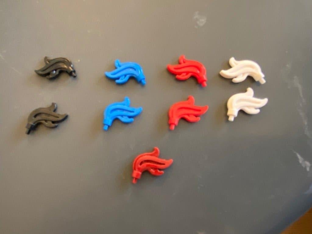 Lego partij 9 stuks pluimen veren 28661 NIEUW !, Lego, Nieuw, Ophalen of Verzenden, Losse stenen