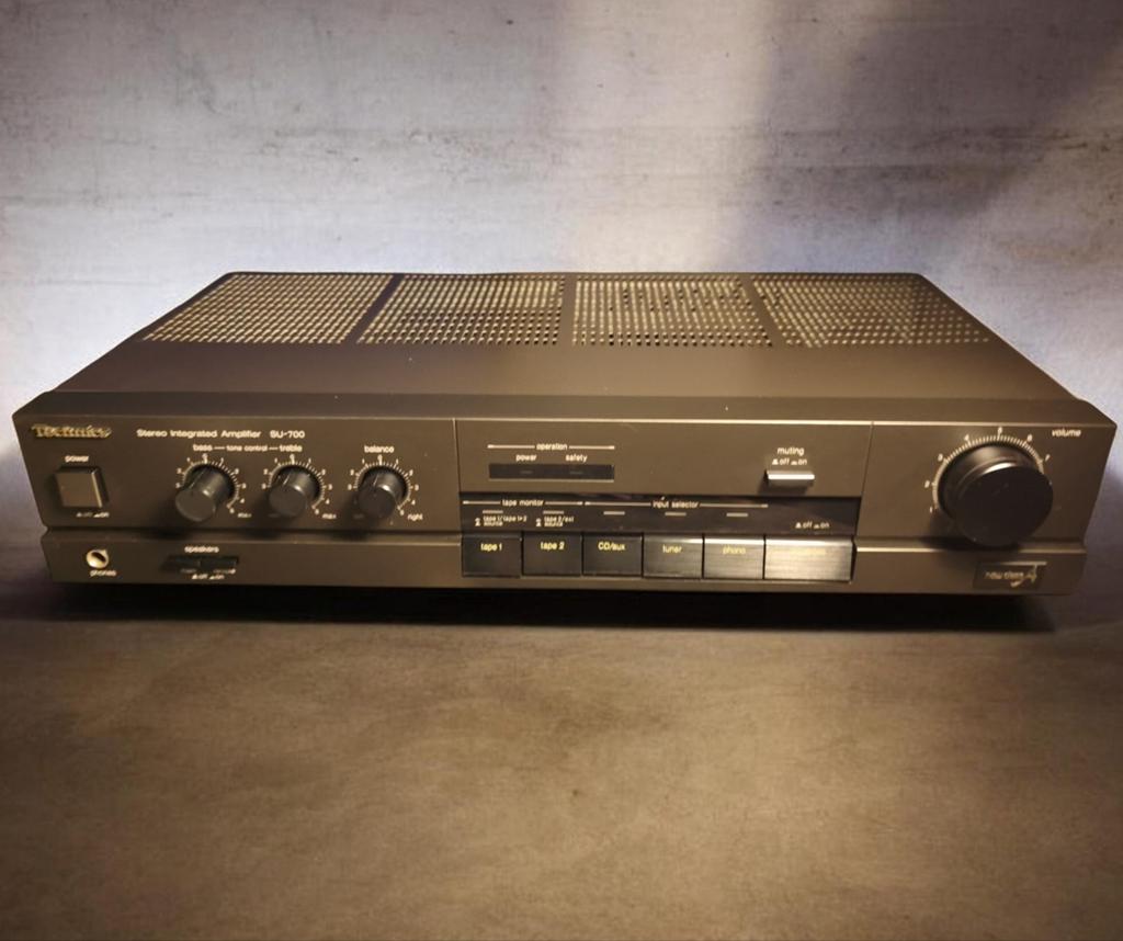 🎶Vintage Technics SU-700 Stereo New Class A Versterker 🎶, Gebruikt, Ophalen, Overige merken, Minder dan 60 watt
