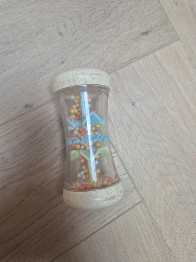 Djeco rammelaar, Ophalen of Verzenden, Zo goed als nieuw, Rammelaar, Met geluid