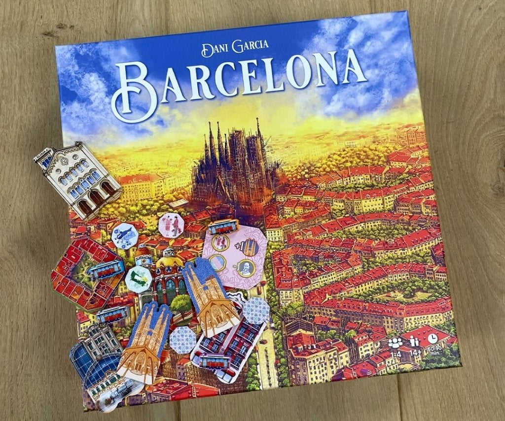 Barcelona NL - Bordspel | Nieuw in doos, White Goblin Games, Nieuw, Ophalen of Verzenden, Een of twee spelers