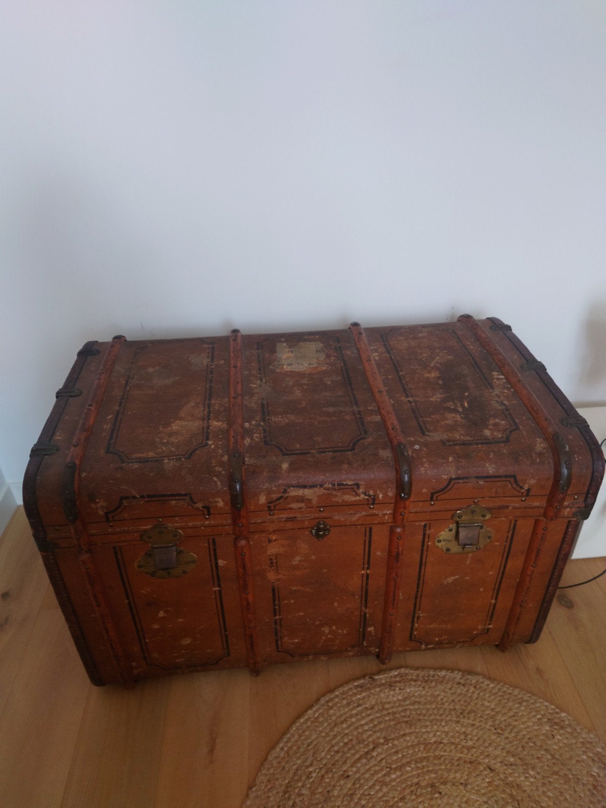 Antieke kist, Ophalen, 50 – 75, Gebruikt, 50 tot 100 cm