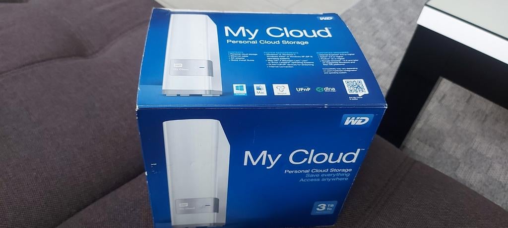 WD My Cloud 3TB Personal Cloud Storage, Server, HDD, Nieuw, Ophalen of Verzenden