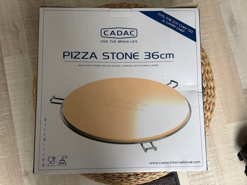 Cadac Pizzasteen 36cm - carri chef of citi chef 50, Ophalen of Verzenden, Zo goed als nieuw