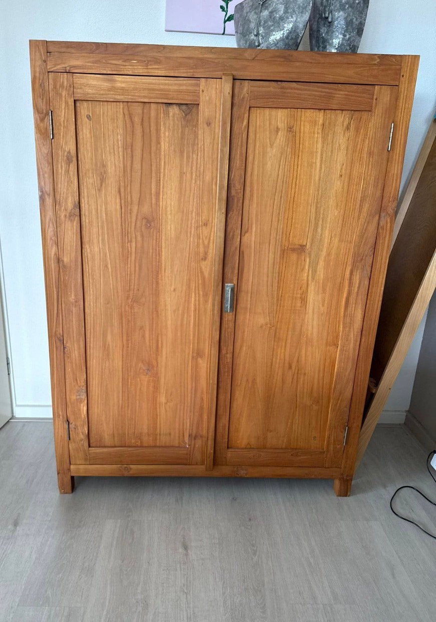Zeer nette houten kast., Ophalen, 100 tot 150 cm, Zo goed als nieuw, 150 tot 200 cm