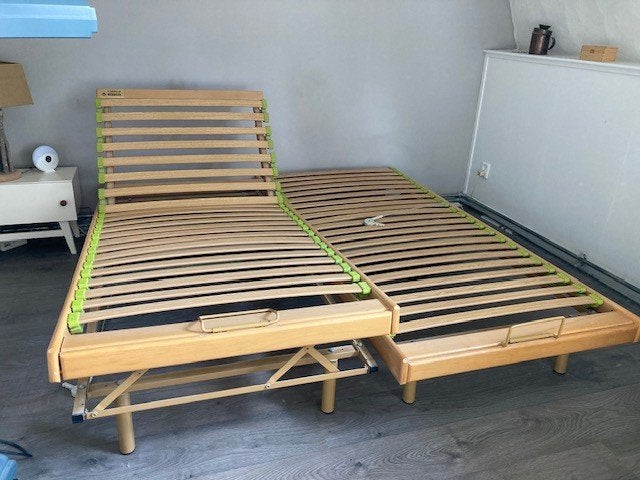 Gratis verstelbare bedbodems Goldnest Pirelli, Ophalen, Gebruikt, 90 cm, Tweepersoons