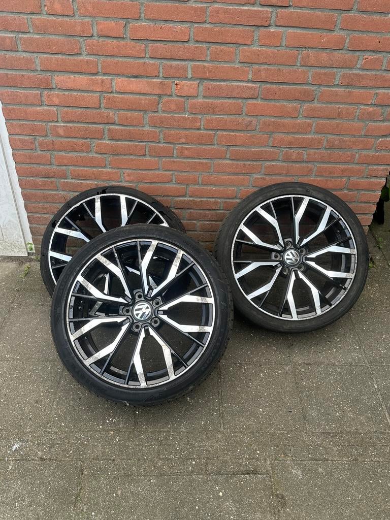 Volkswagen en Seat velgen 112x5 18” en 17”, Ophalen, Velg(en), 17 inch, Zomerbanden