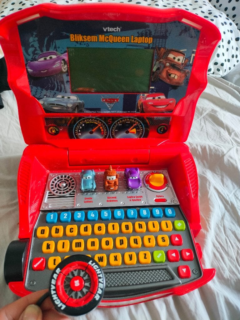 VTech cars computer, Kinderen en Baby's, Speelgoed | Vtech, Zo goed als nieuw, 2 tot 4 jaar, Ophalen of Verzenden
