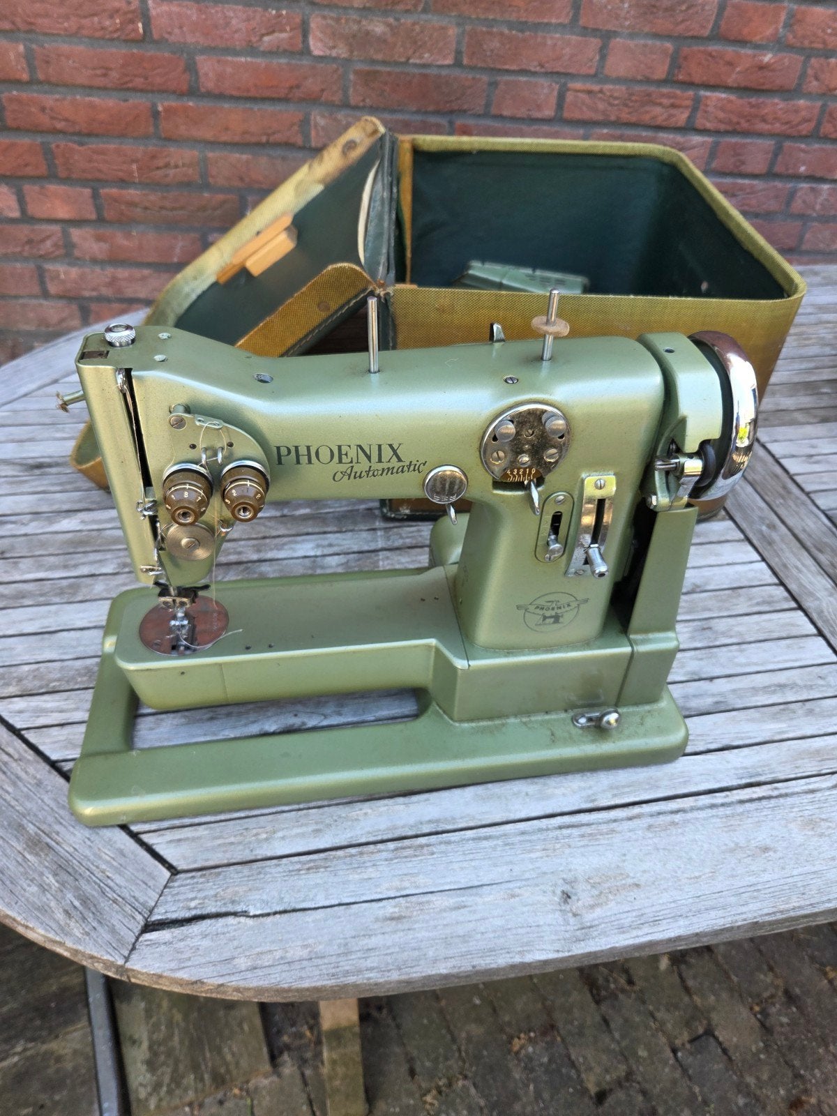 Phoenix Automatic Klasse 283 Vintage Naaimachine - Compleet, Ophalen of Verzenden