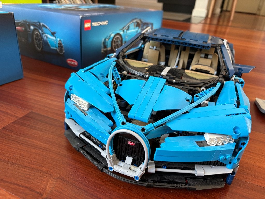 Lego Technic Bugatti Chiron 42083, Lego, Ophalen of Verzenden, Zo goed als nieuw, Compleet