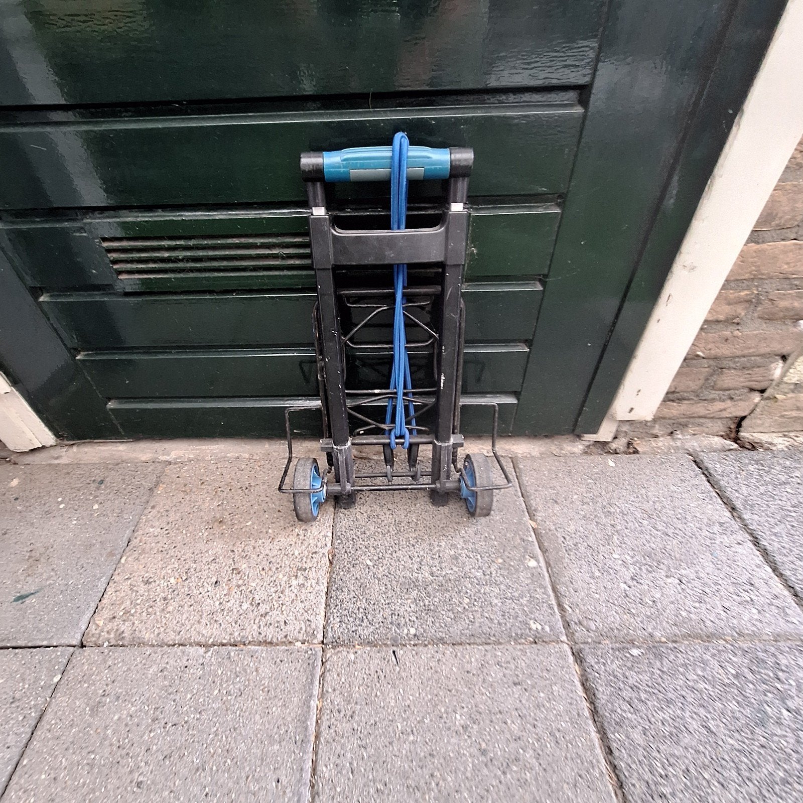 compact uitklapbaar boodschappen wagentje, Ophalen, Gebruikt, Steekwagen