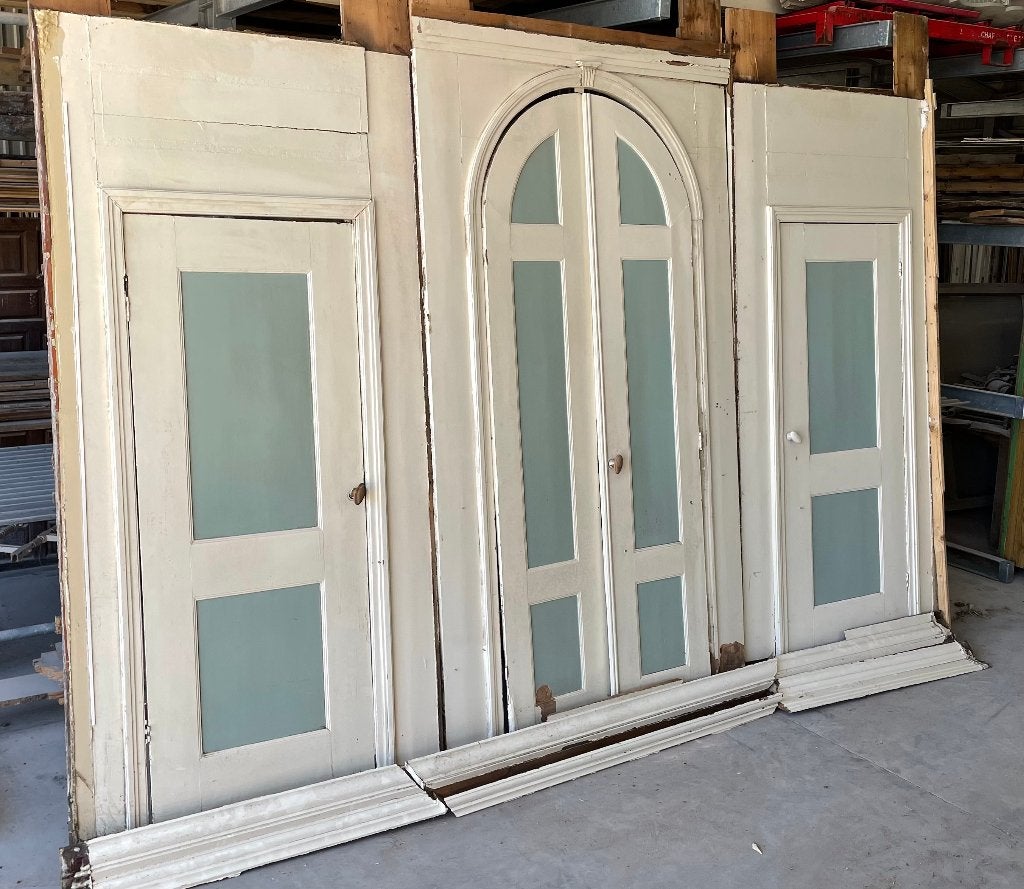 Bedstee / bedstede wand van na 1800 - 410x290cm., Ophalen