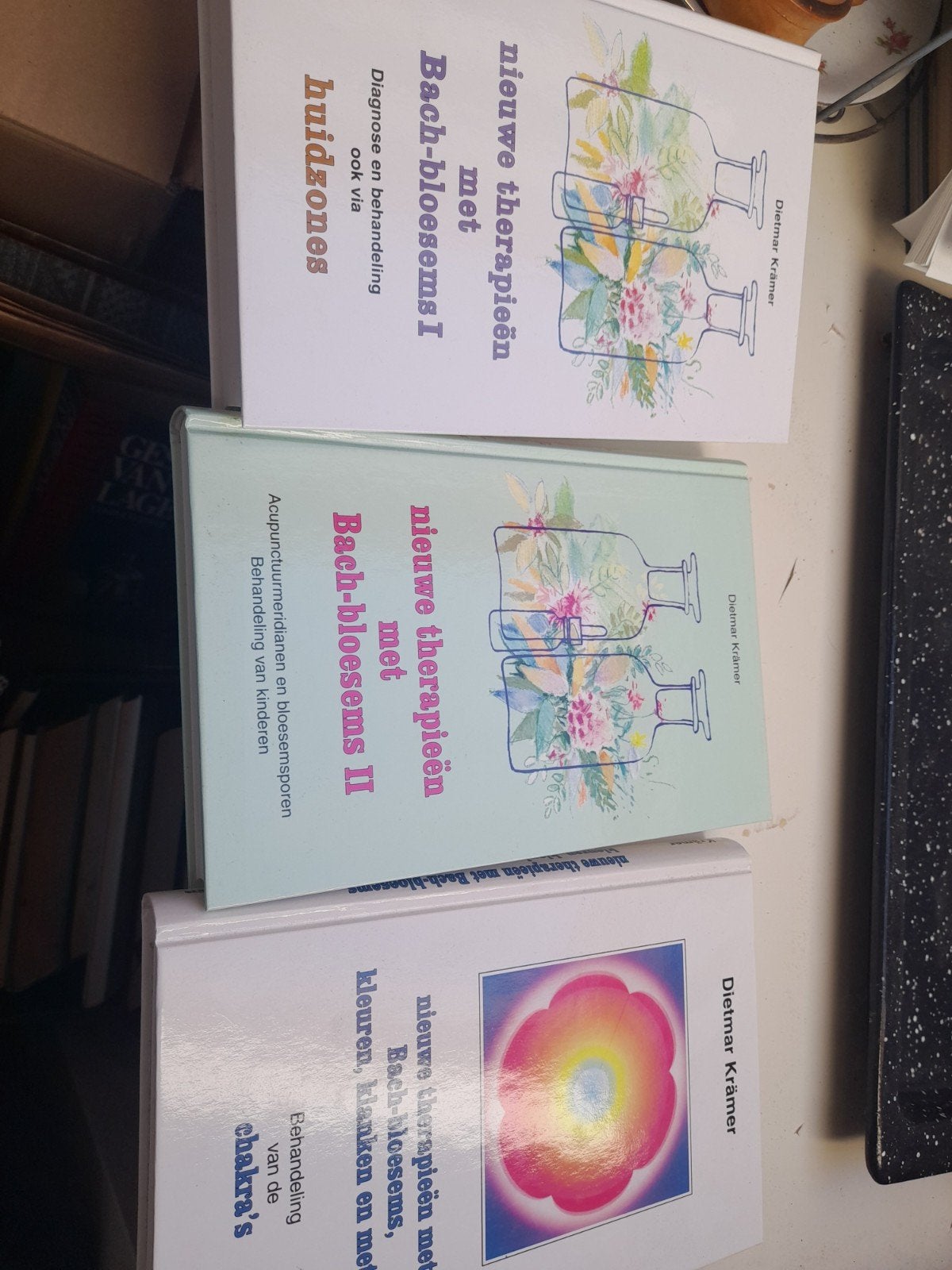 3x boeken Bach-bloesems (3 delen), Boeken, Ophalen of Verzenden