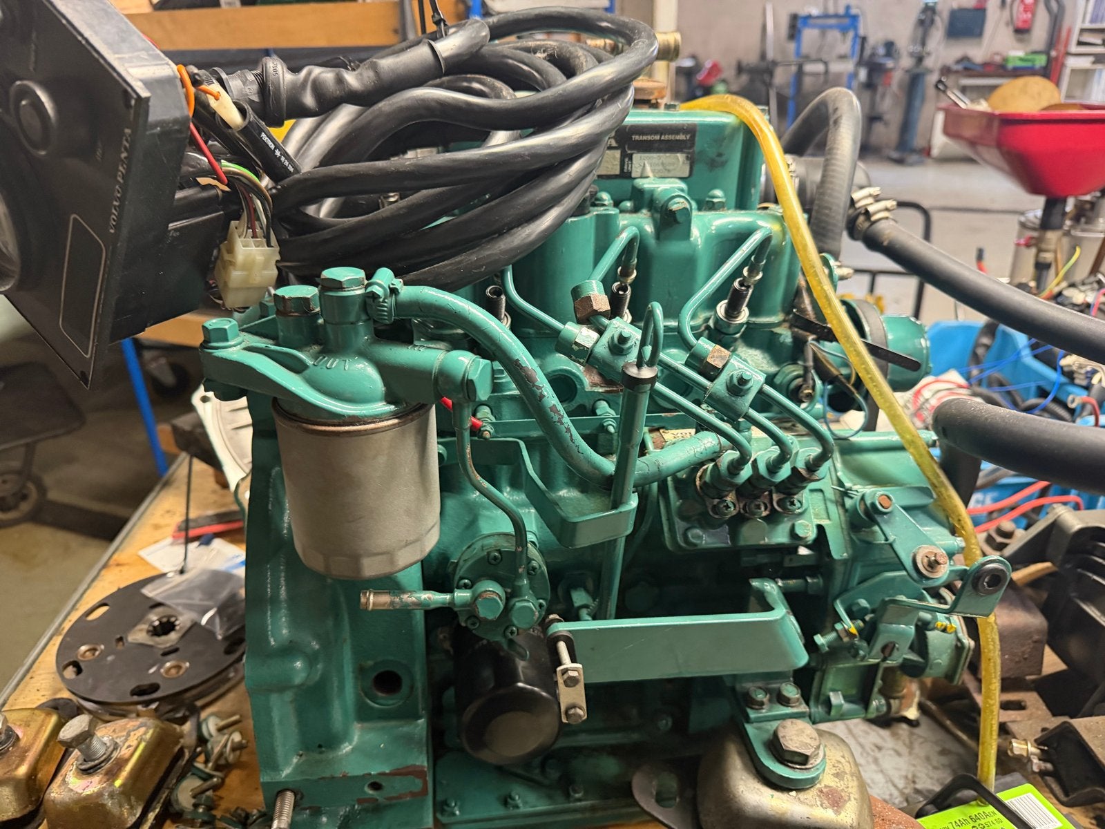 Volvo Penta MD2020 met Saildrive 120S, Ophalen, Gebruikt, 4153rd, 2, beesd, Motor en Techniek