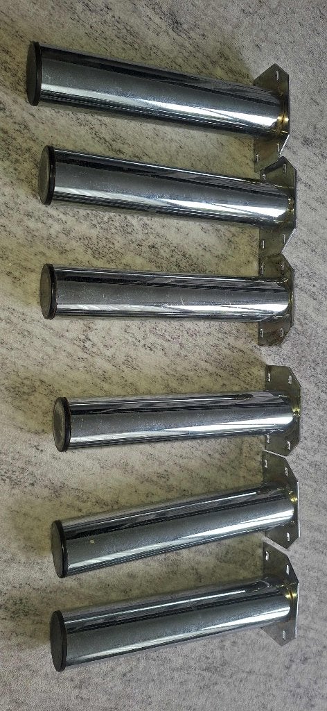 6x meubel poot 30 cm, Ophalen, Minder dan 50 cm, Gebruikt, Rond