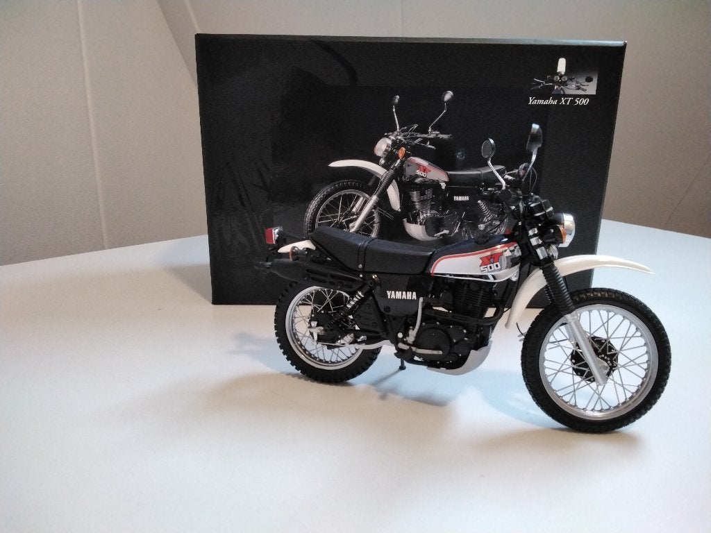 Yamaha XT 500 Minichamps modelmotor, Ophalen of Verzenden, Zo goed als nieuw, 1:9 t/m 1:12, Motor