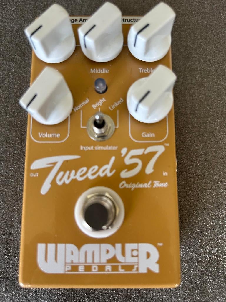 WHAMPLER TWEED '57  OVERDRIVE/DISTORTION, Ophalen, Gebruikt, Distortion, Overdrive of Fuzz