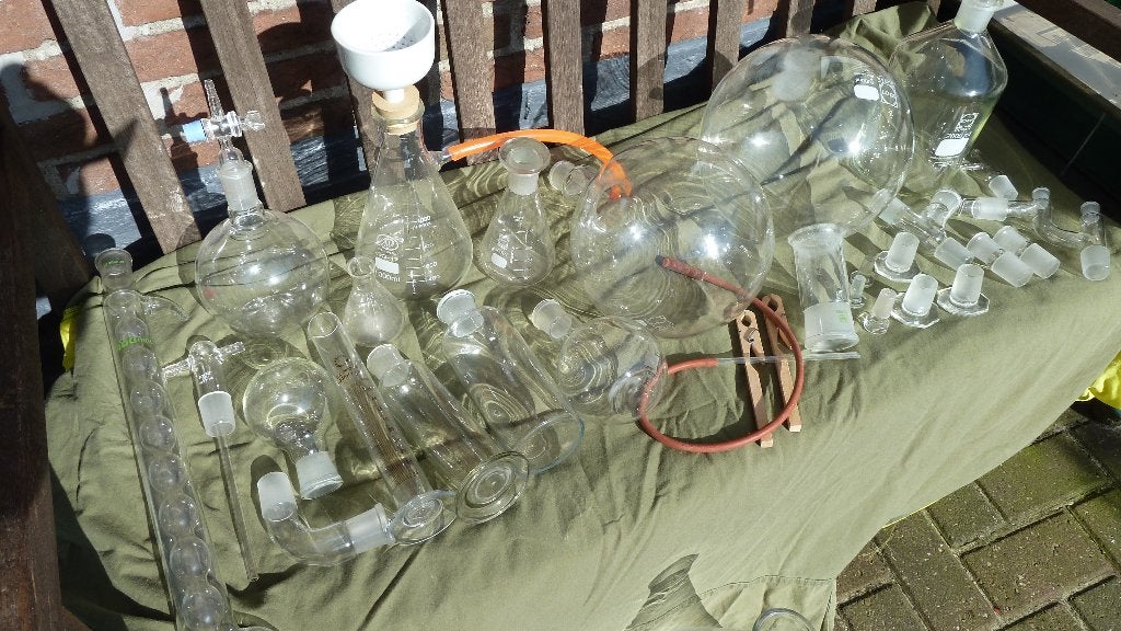 Laboratorium Glaswerk, Antiek en Kunst, Ophalen