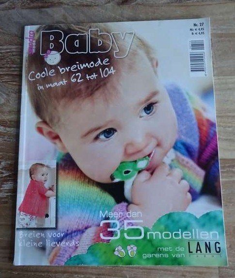 Sandra baby breiboek nummer 27 - 2014 maat 62 t/m 104, Verzenden, Zo goed als nieuw, Breien, Patroon of Boek