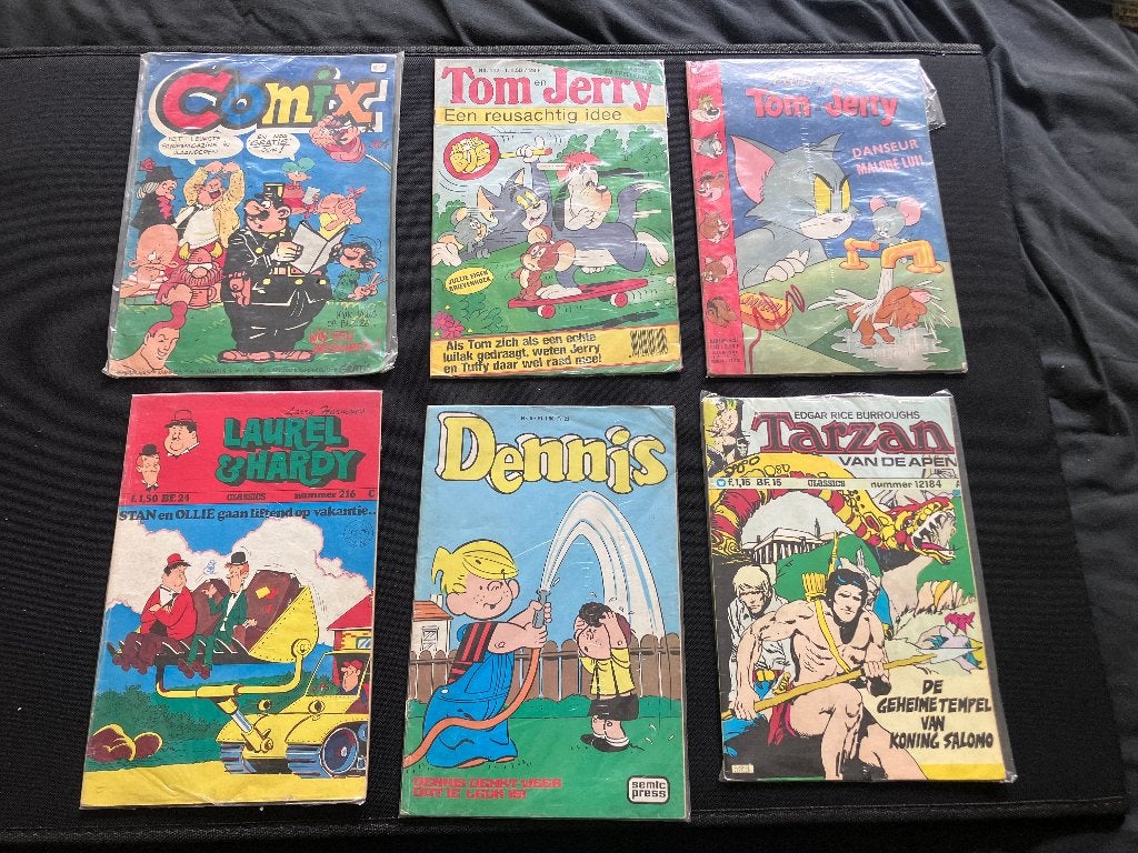 Grote collectie diverse comics en stripboeken +-74, Boeken, Strips | Comics, Gelezen, Amerika, Diverse auteurs, Ophalen of Verzenden