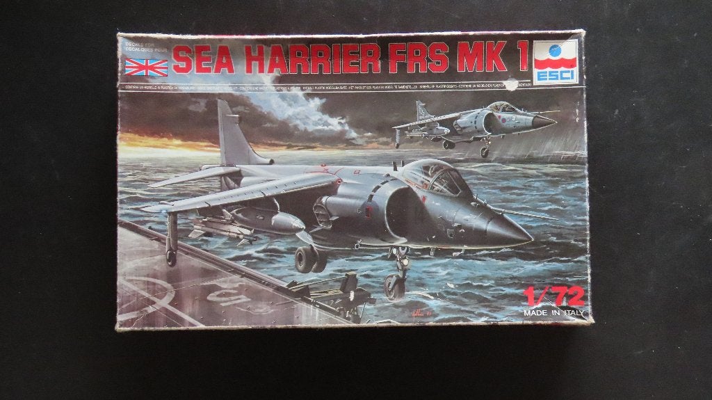 Sea Harrier FRS.1 Esci 1/72, Hobby en Vrije tijd, Modelbouw | Vliegtuigen en Helikopters, Overige merken, 1:72 tot 1:144, Ophalen of Verzenden
