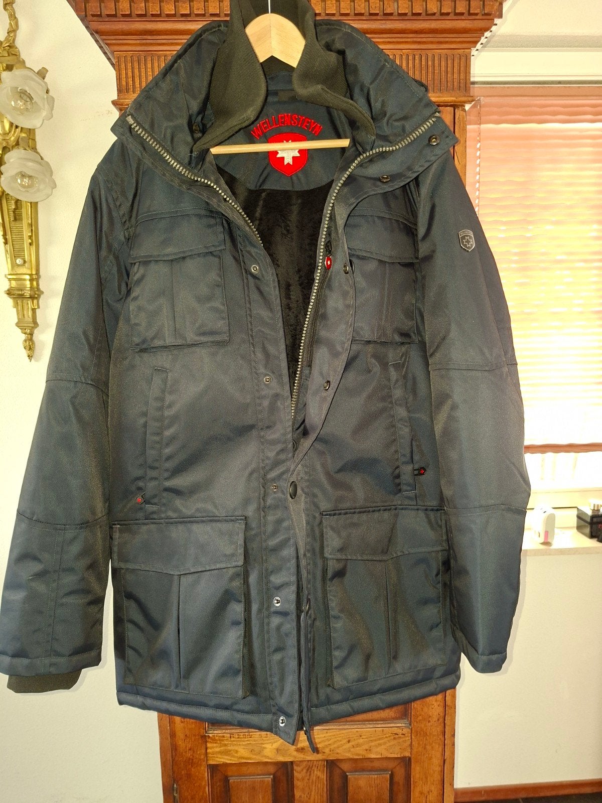Wellensteyn winterjas nieuw L, Maat 52/54 (L), Blauw, Wellensteyn, Nieuw