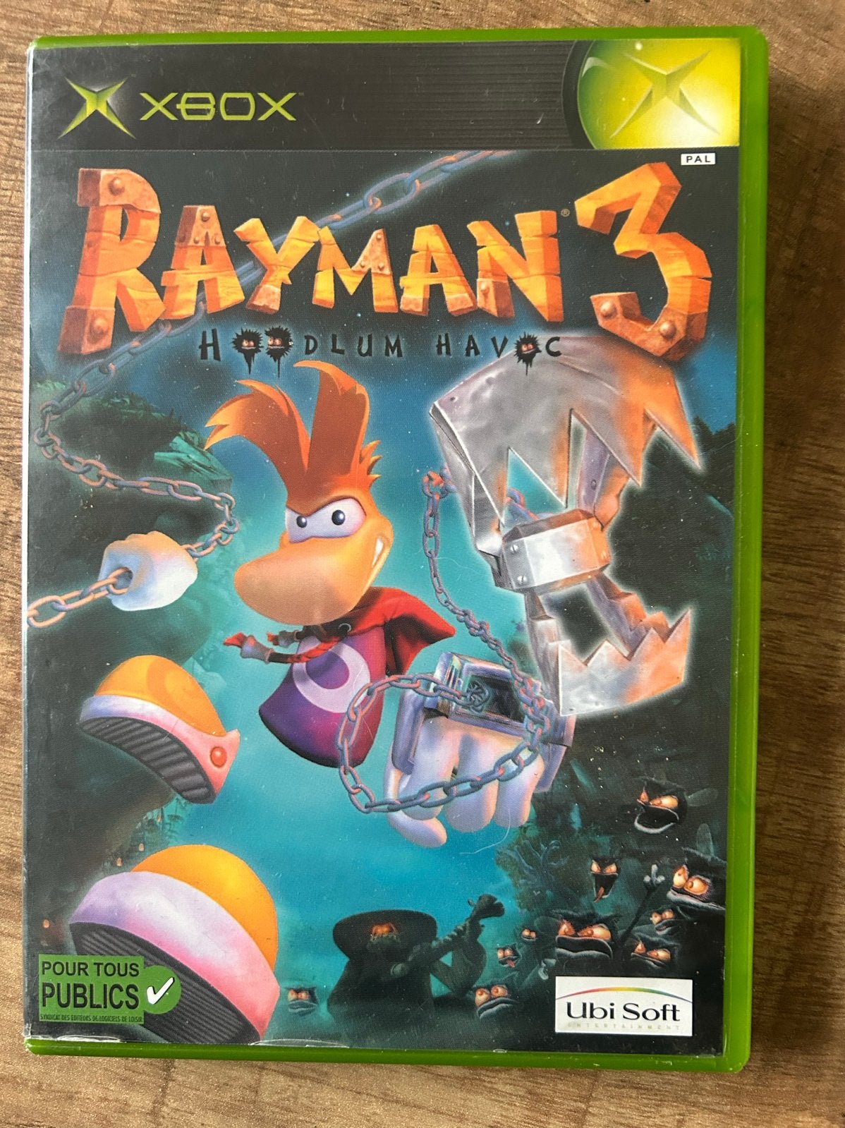 Rayman 3 Hoodlum Havoc - Xbox (PAL), Gebruikt, 1 speler, Ophalen of Verzenden, Platform