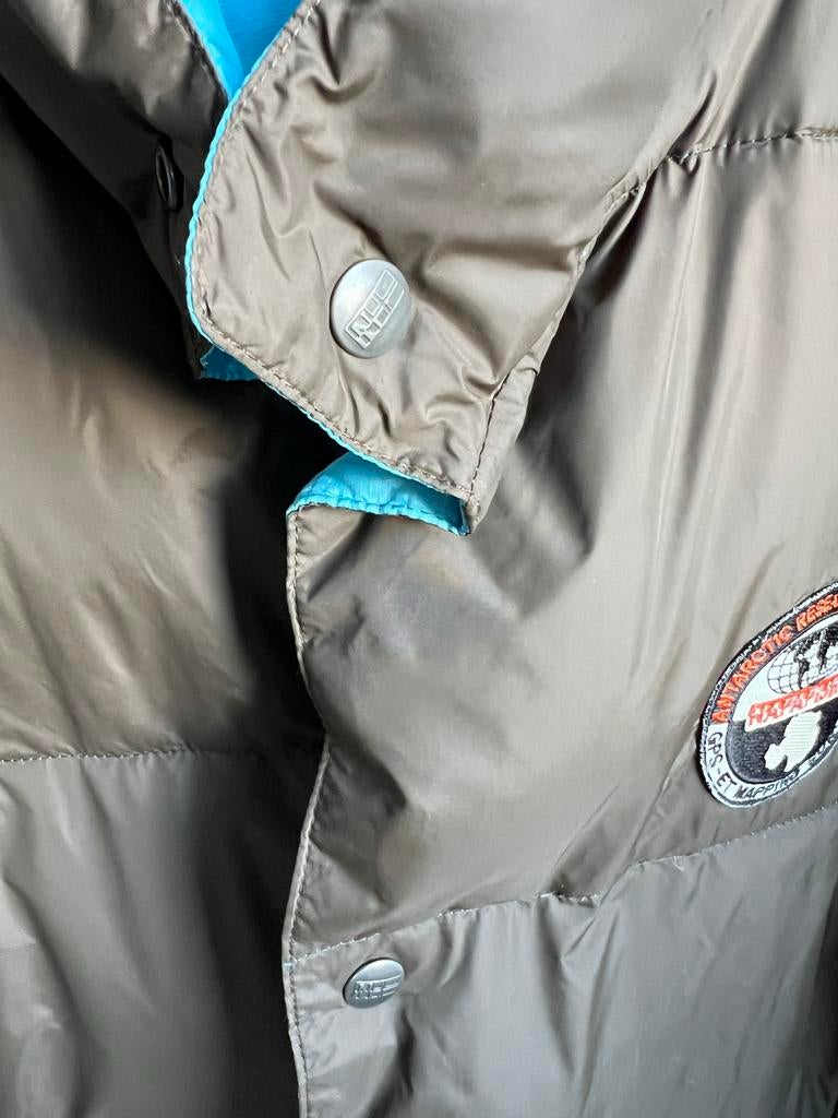 Napapijri Dubbelzijdige Bodywarmer Maat L, Ophalen of Verzenden, Zo goed als nieuw, Maat 42/44 (L), Bruin