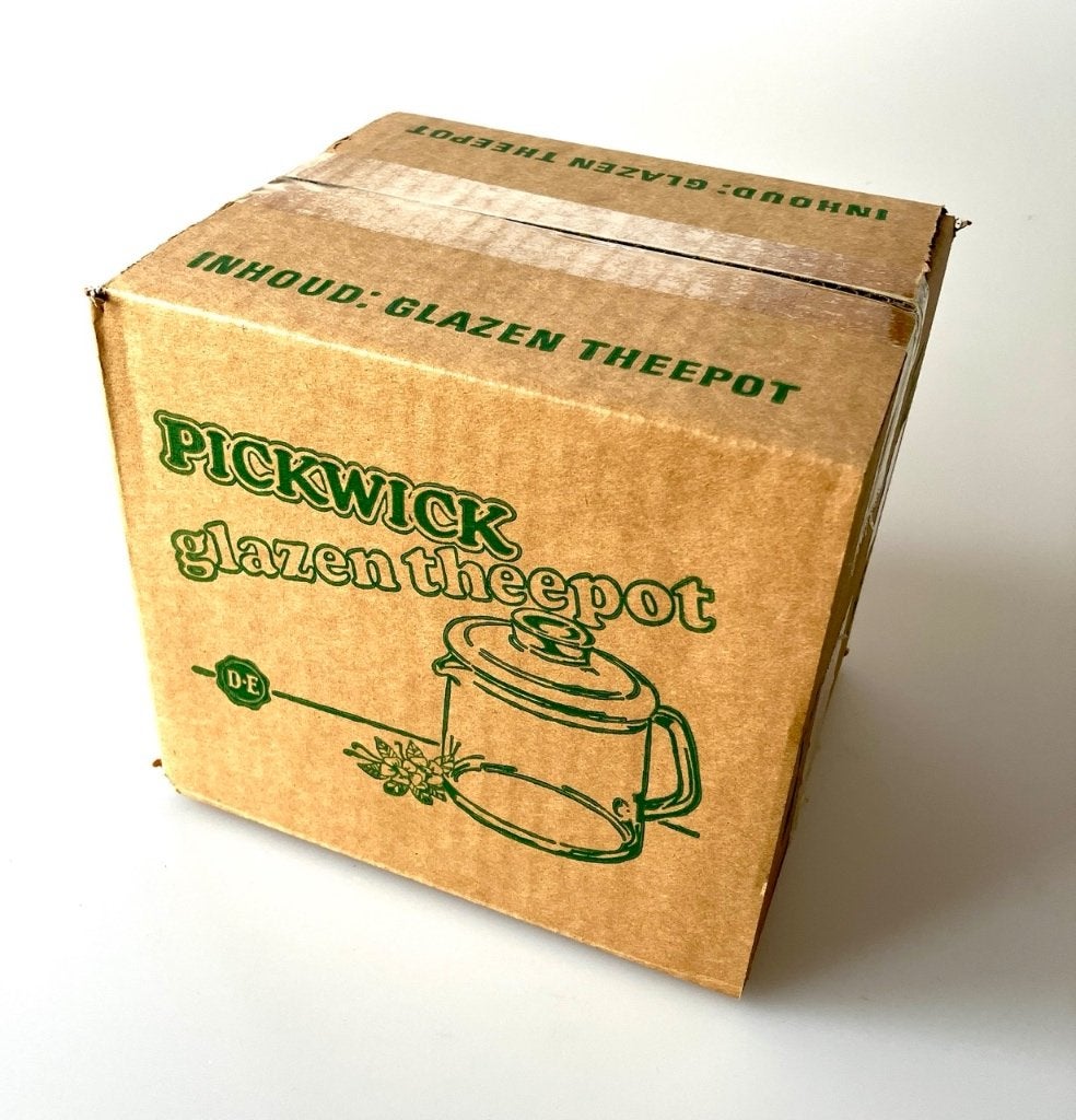 Pickwick theepot - Jaren 70 / 80 - Nieuw in verpakking, Huis en Inrichting, Keuken | Servies, Verzenden, Glas, Zo goed als nieuw