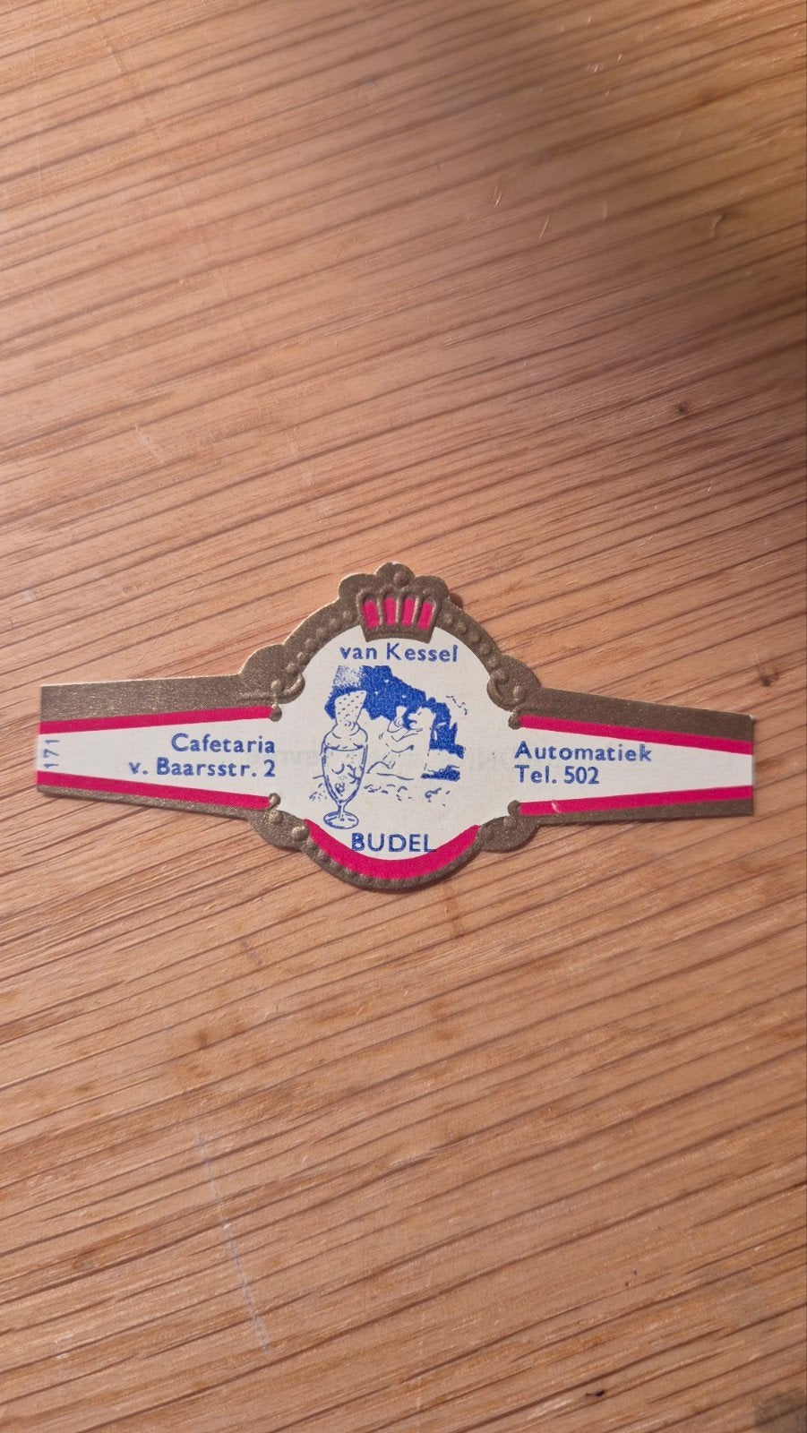 Sigarenbanden Budel, Verzamelen, Ophalen, Zo goed als nieuw, Sigarenbandjes
