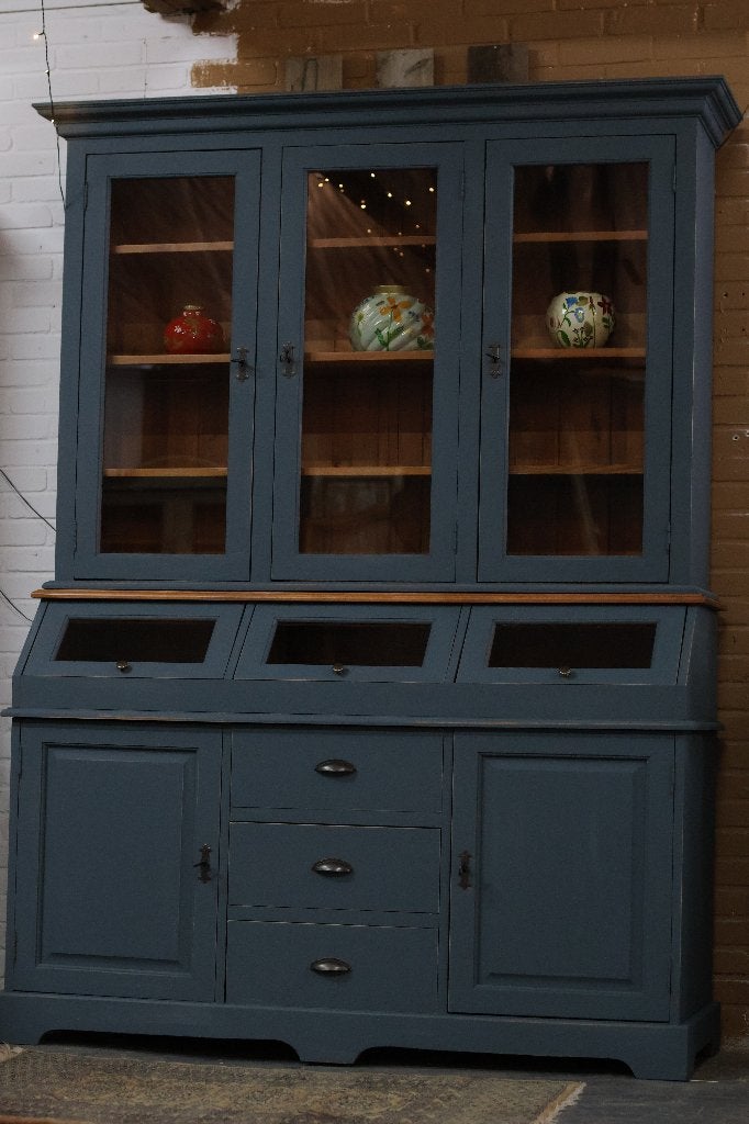 Buffetkast *Villa Verde* vintage, Ophalen, 200 cm of meer, Zo goed als nieuw, 25 tot 50 cm